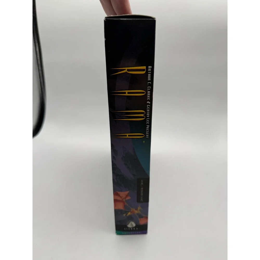 Sierra RAMA‎ Arthur C Clarke Gentry Lee Macintosh Big Box PC Game 1996 Vintage